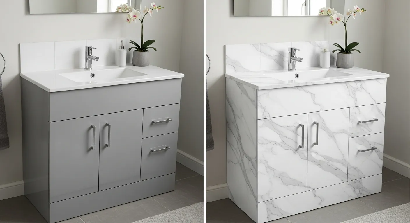 Salle de Bain - Finition Marbre