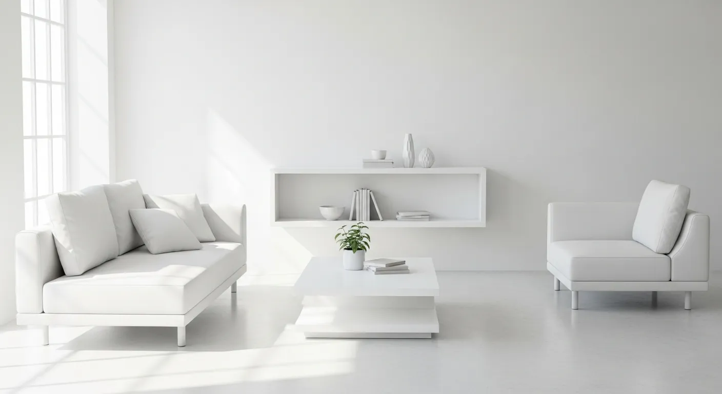 Adhésif Meuble Blanc